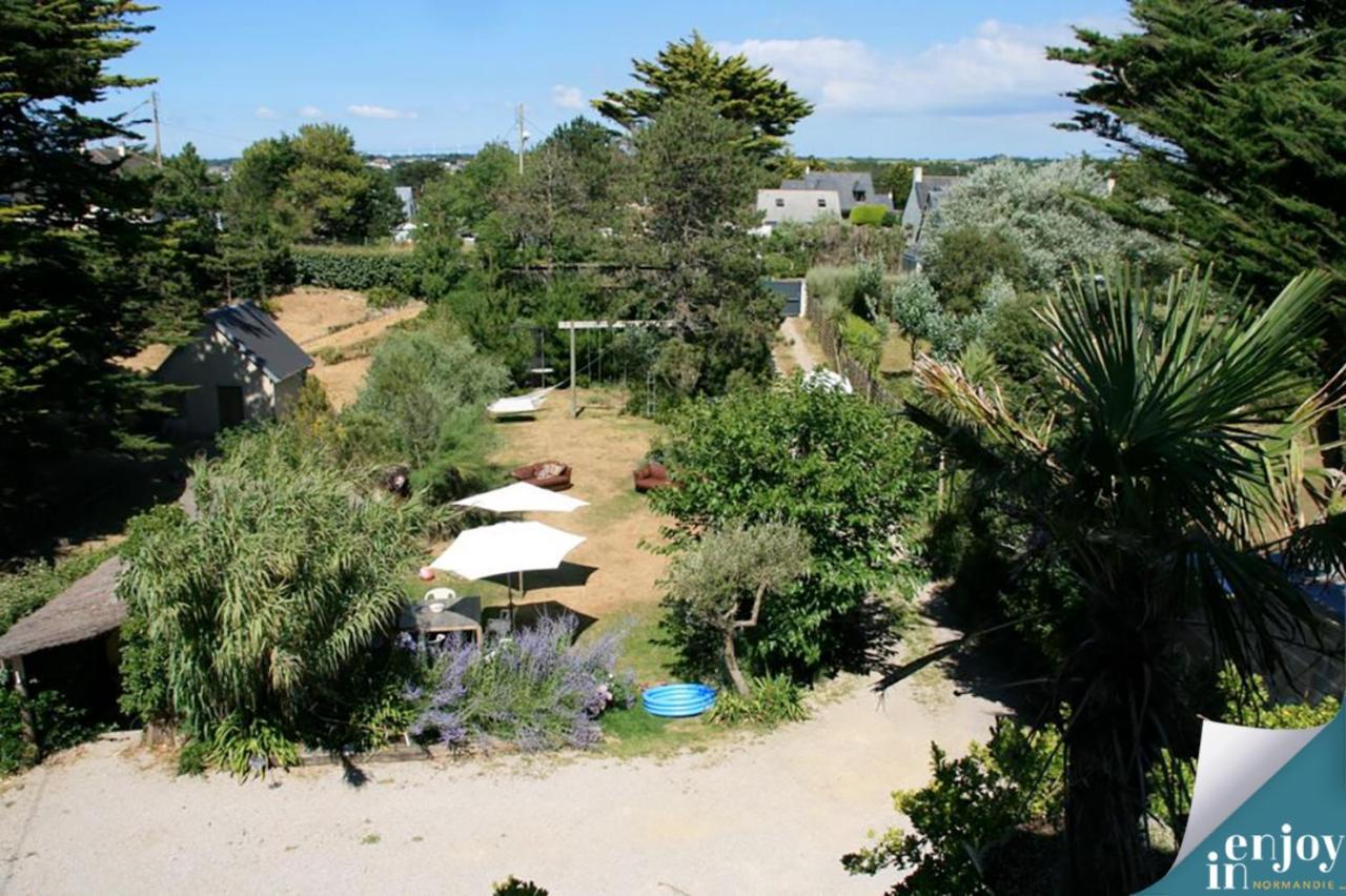 Villa Denise Grand Gîte Barneville-Carteret Exteriör bild